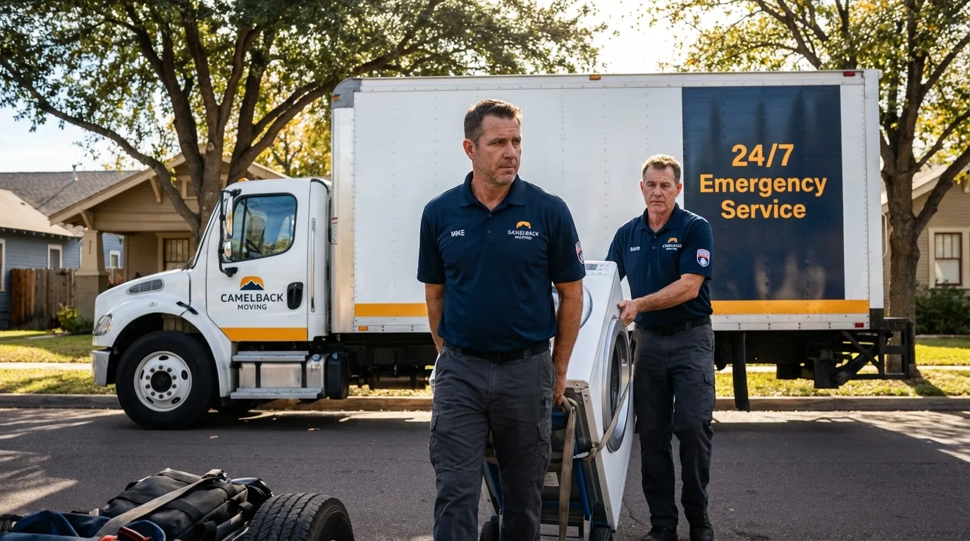 CamelBack Moving crew loading furniture in Polk City, FL